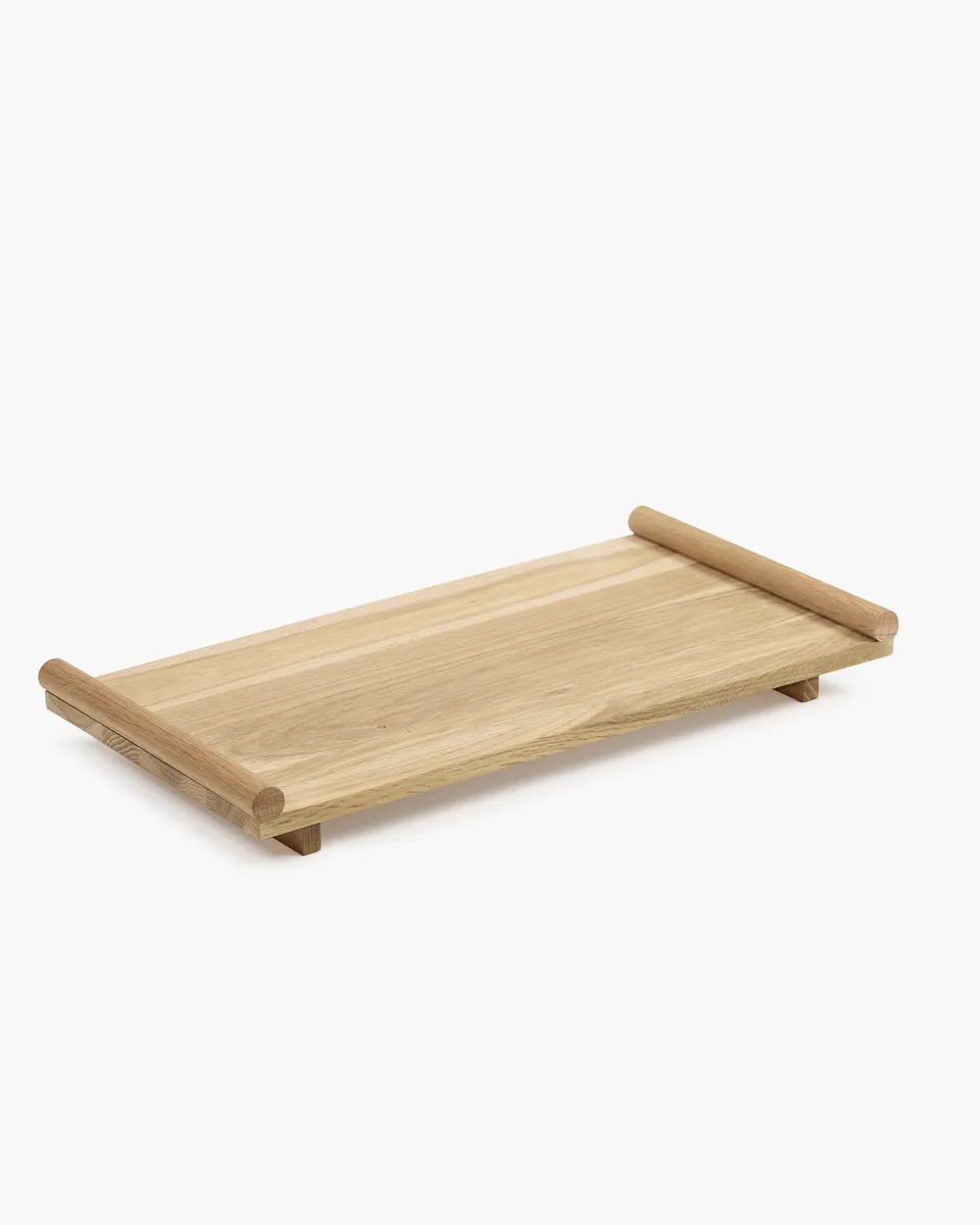 Serax Ceremony Tray podnos dub světlý na nožkách