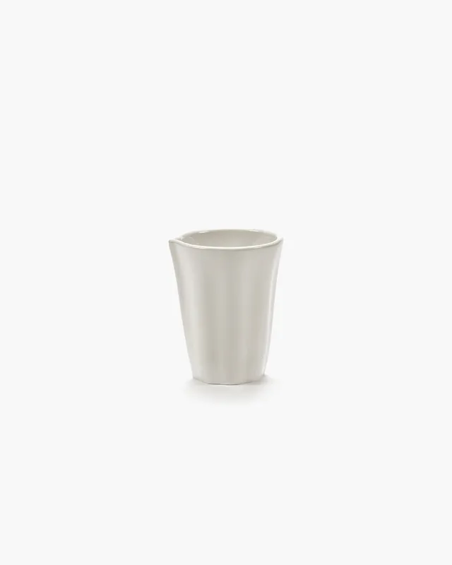 Serax Silhouette mléčenka na mléko bílá porcelánová