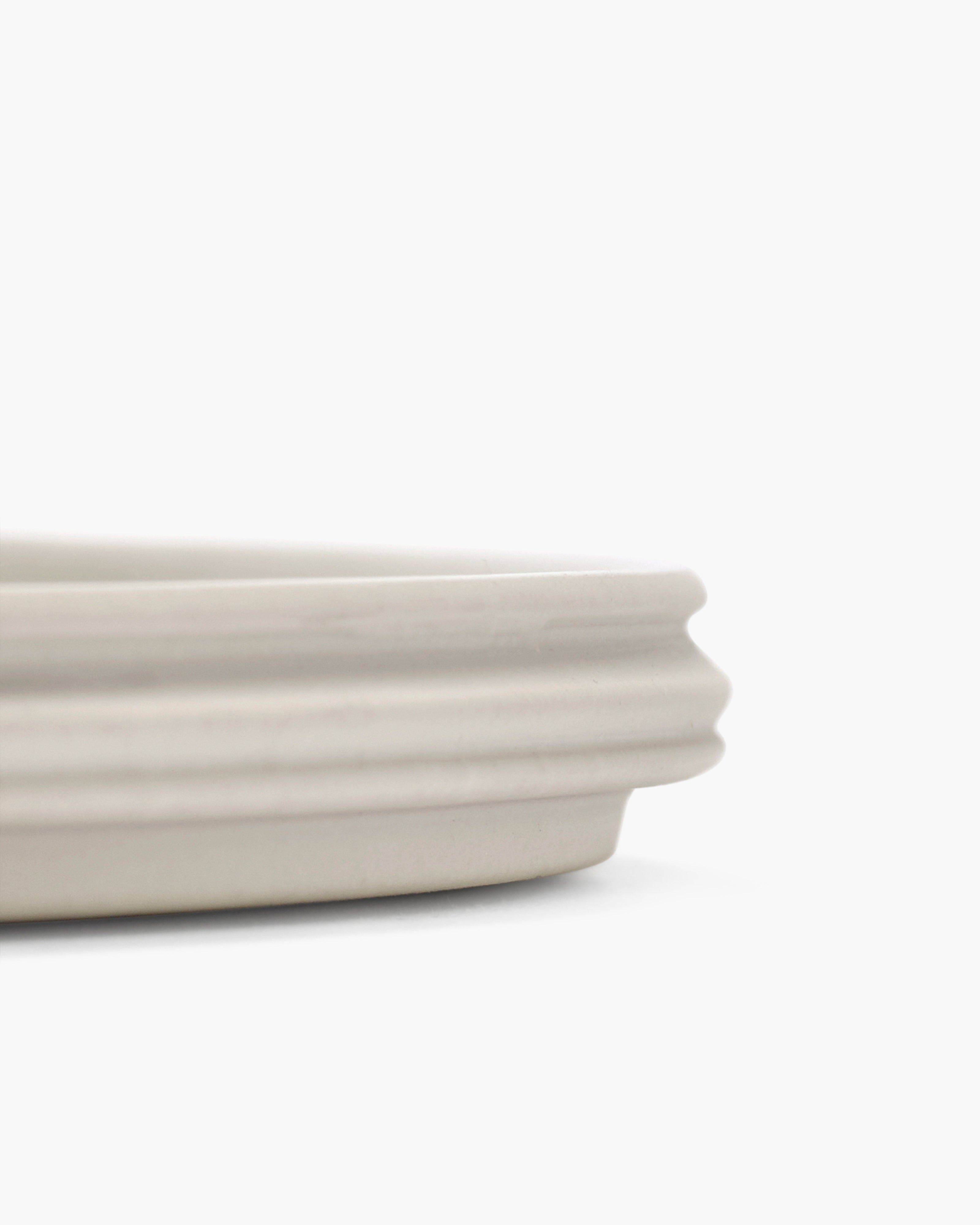 Serax Dune Alabaster servírovací talíř bílý porcelán