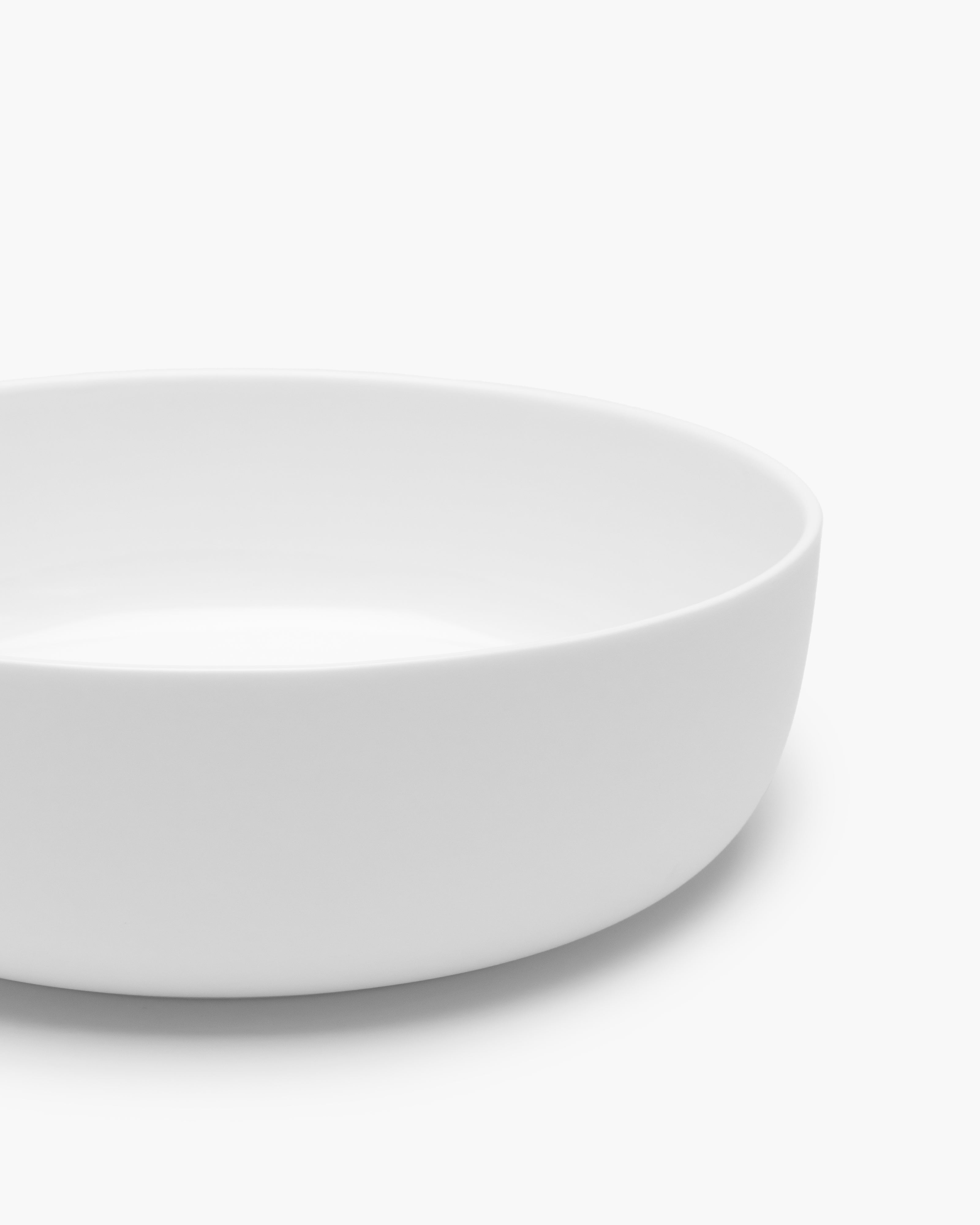 Serax Base nízká mísa XL bílá porcelán