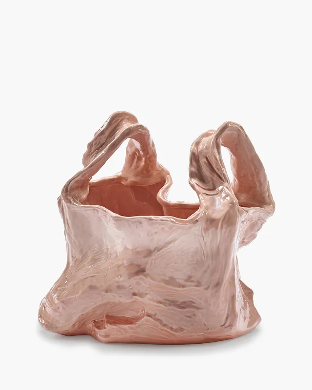 Serax Gala S porcelánová váza růžová