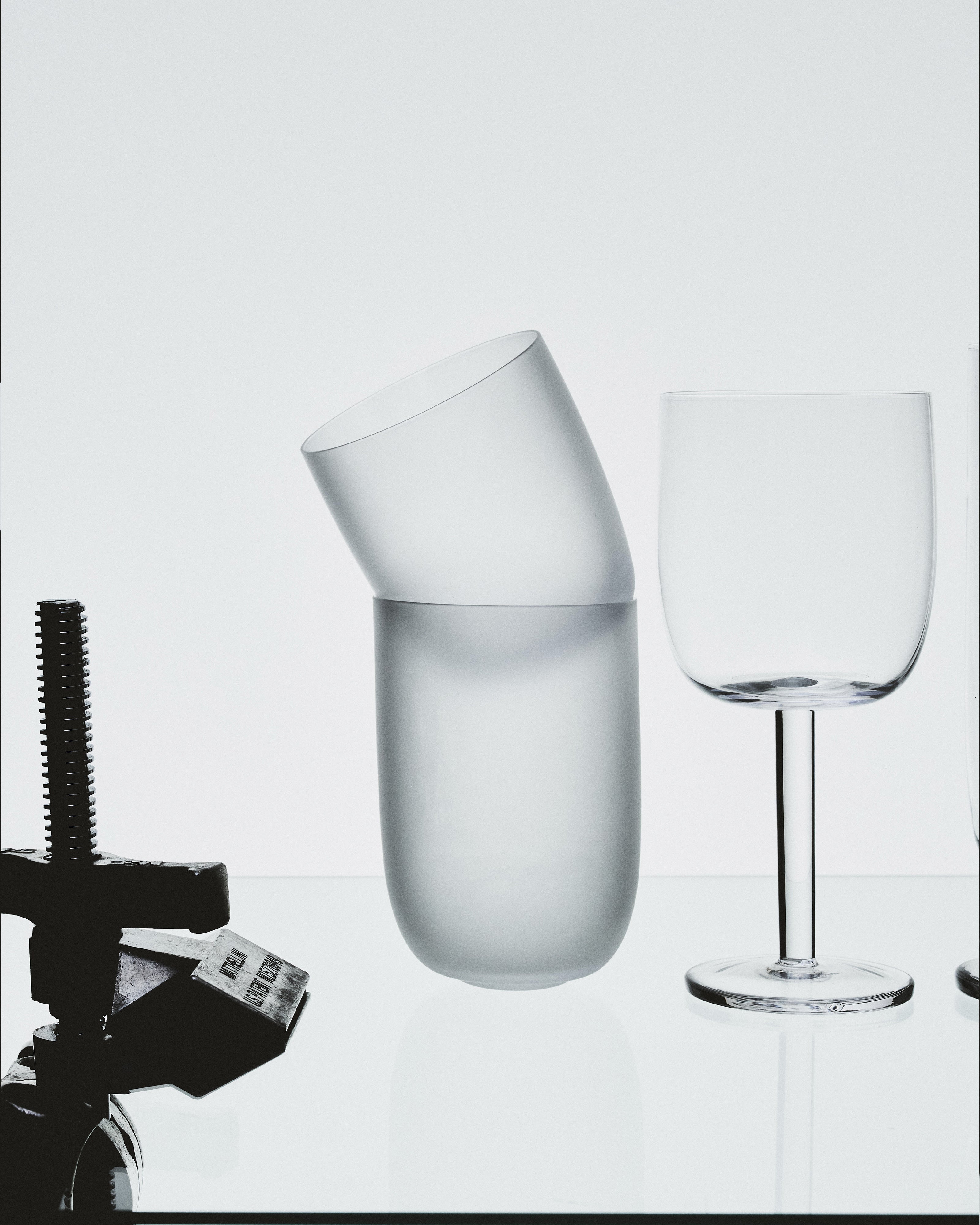 Serax Base Glass L frost sklenice bílá 1 ks matná