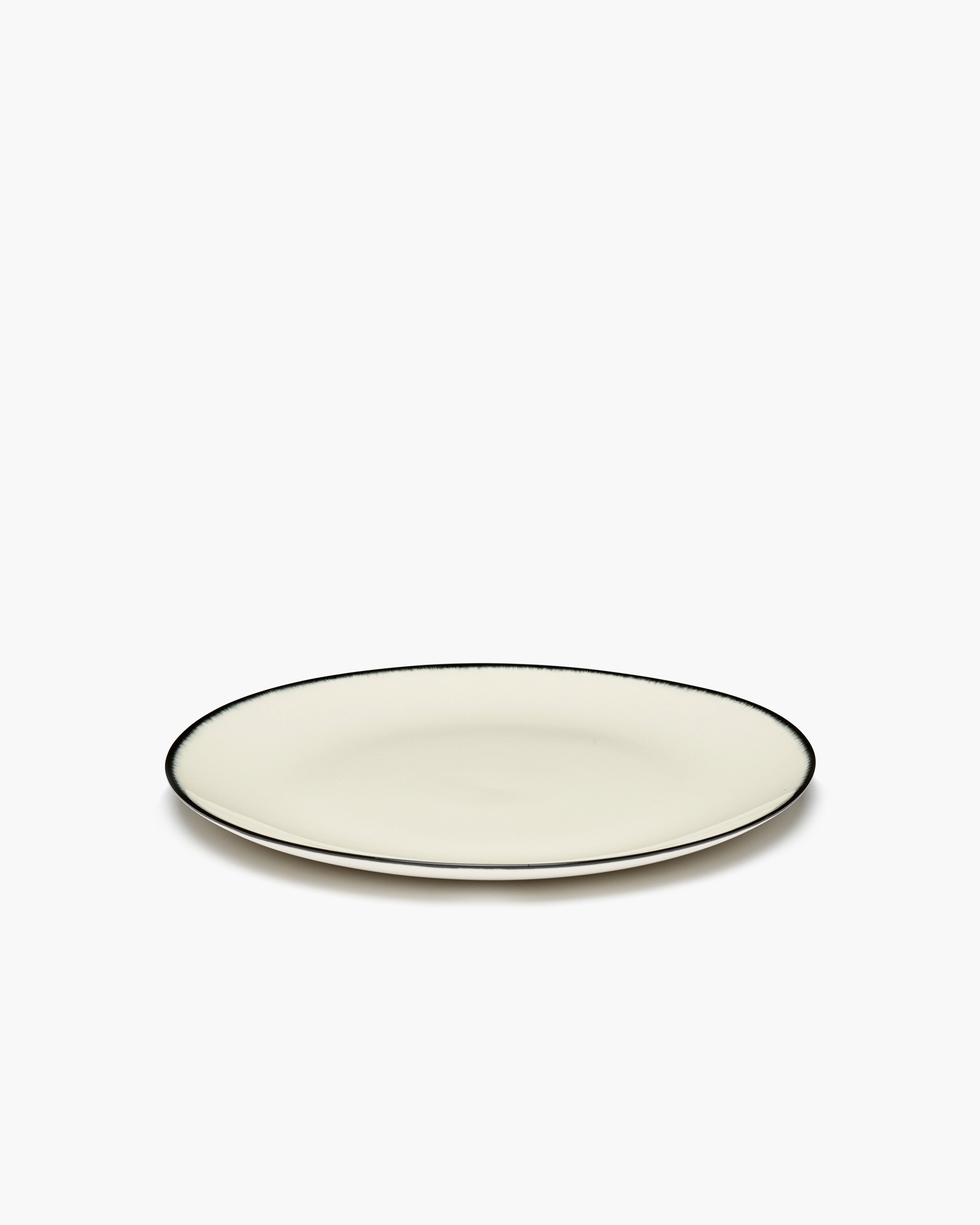 Serax Dé Variation 1 startovací talíř porcelán bílá/černá