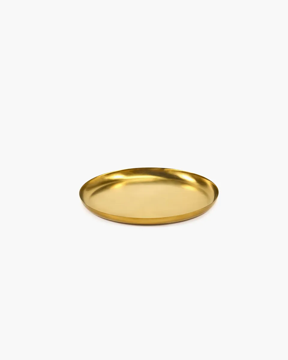 Serax Serving Dish S servírovací mísa zlatá nerez