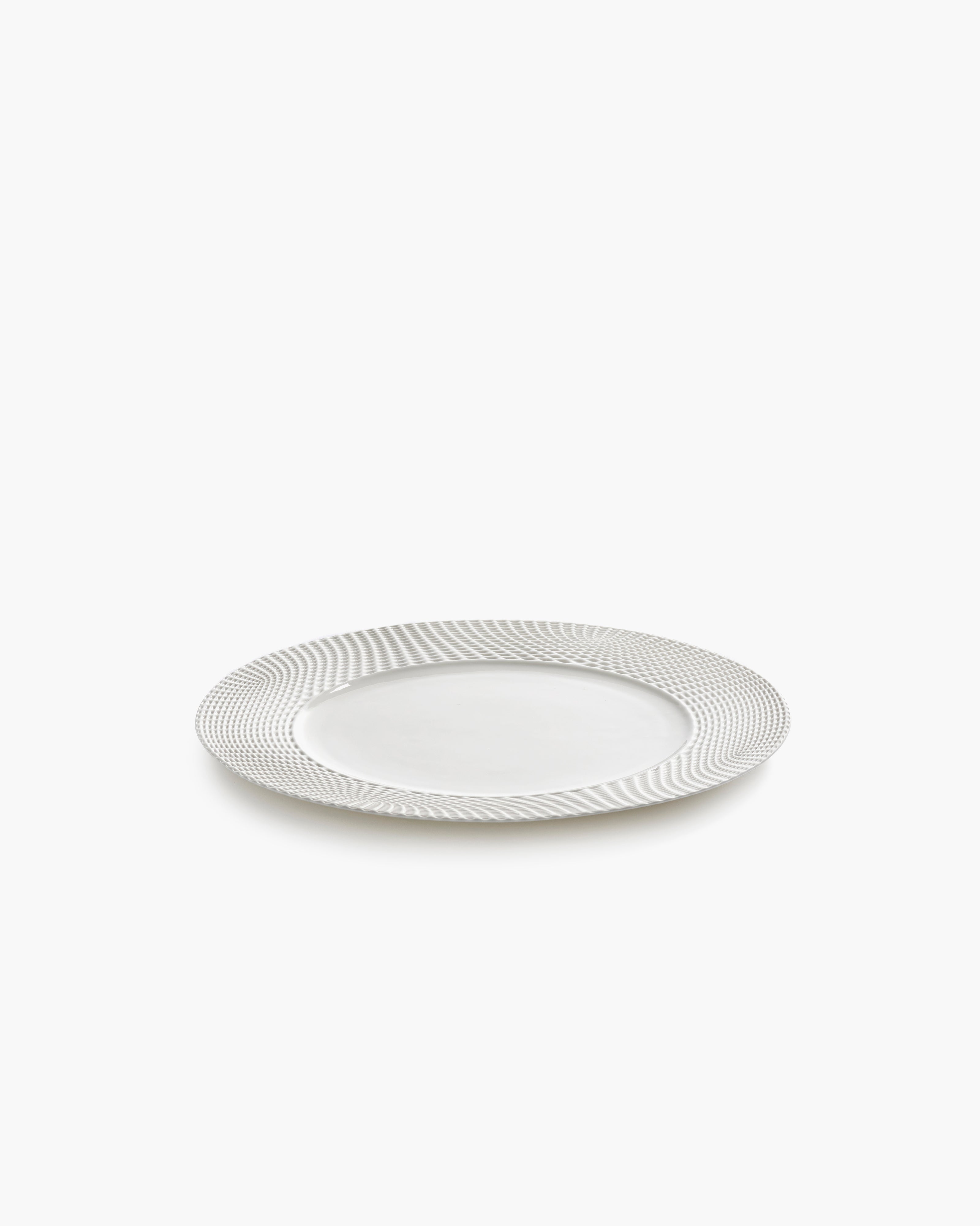 Serax Nido jídelní talíř bílý porcelán