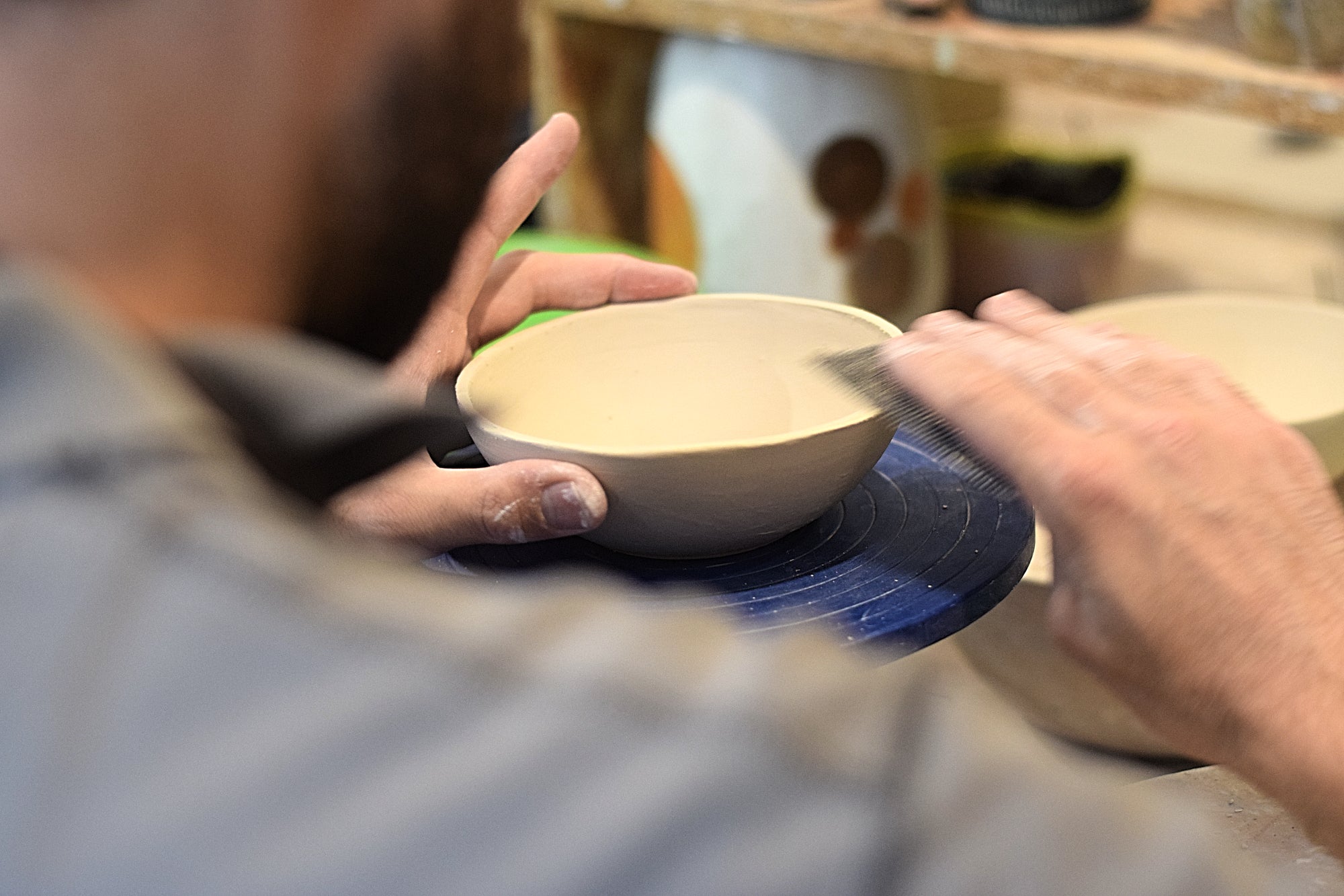 Terra Ceramics Prague kurz porcelán hrnky 8.3.25 začátečníci