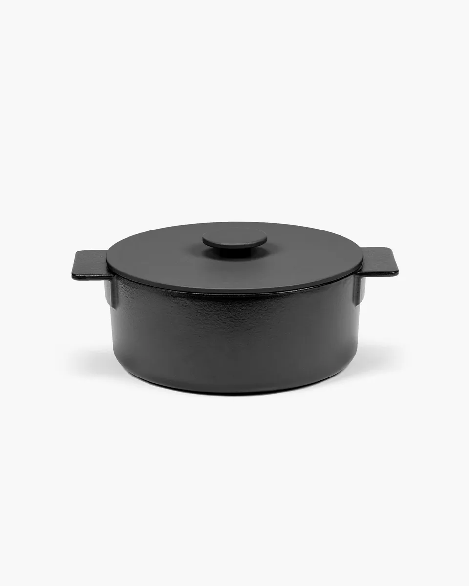 Serax Surface litinový hrnec černý L