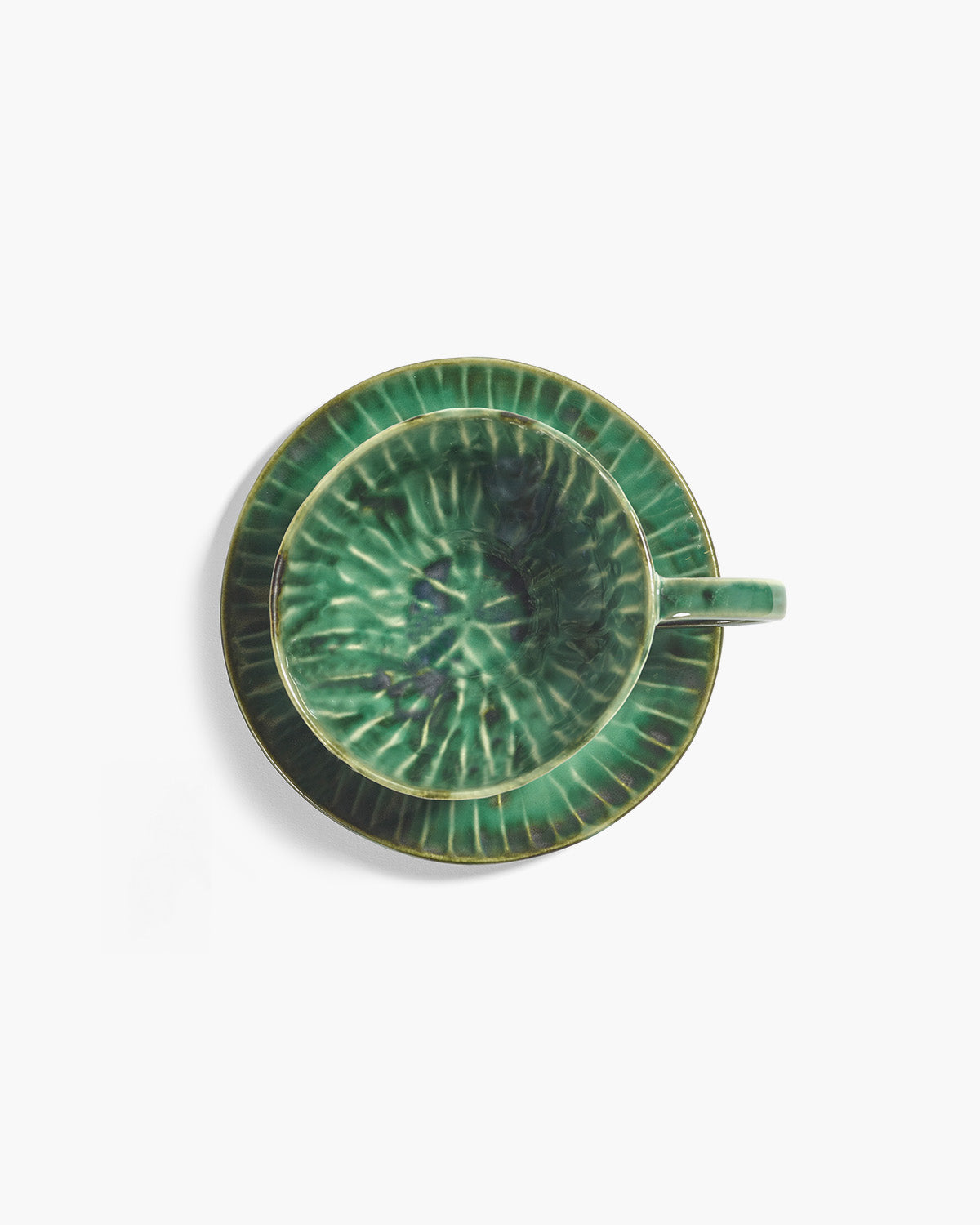 Serax Verde Lanza podšálek k cappuccinu zelený