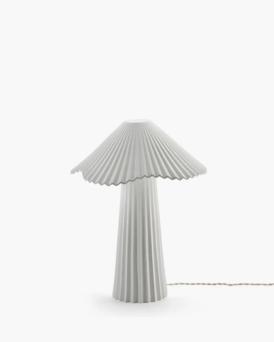 Serax Uala L lampa stolní bílá porcelánová