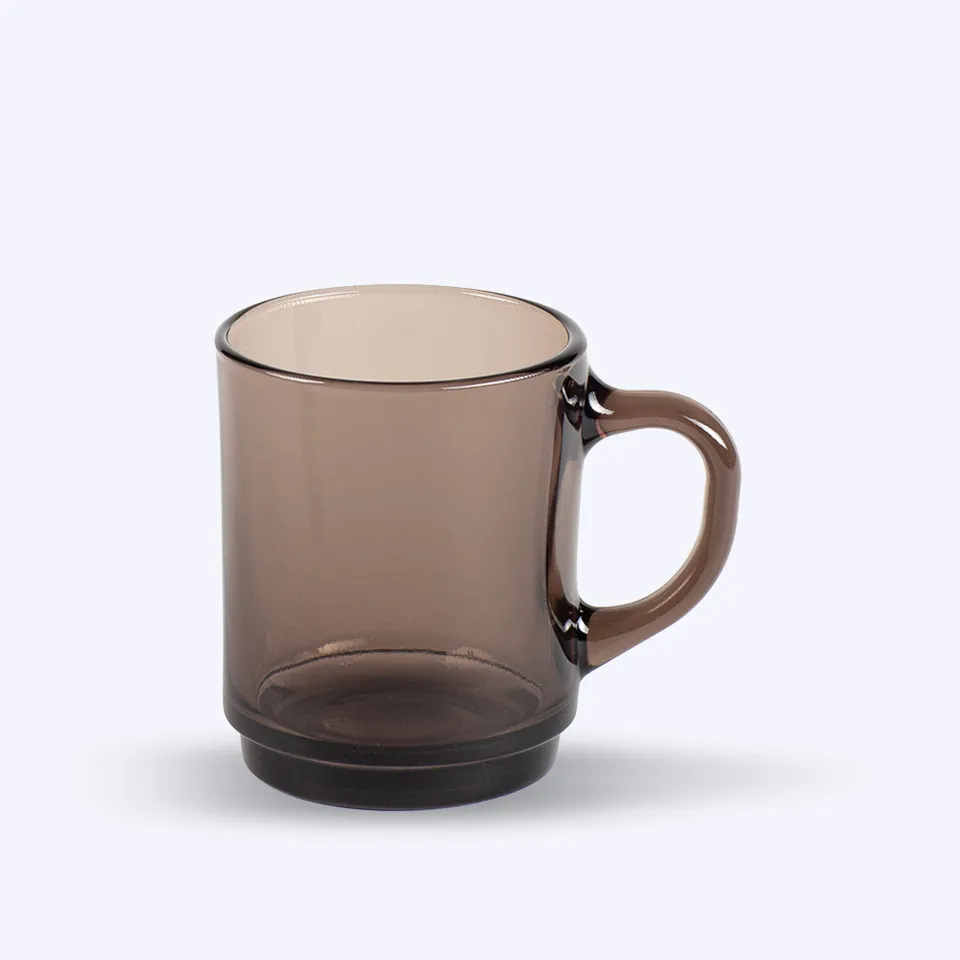 Duralex Versailles mug 26 cl sépiový 6 ks skleněný
