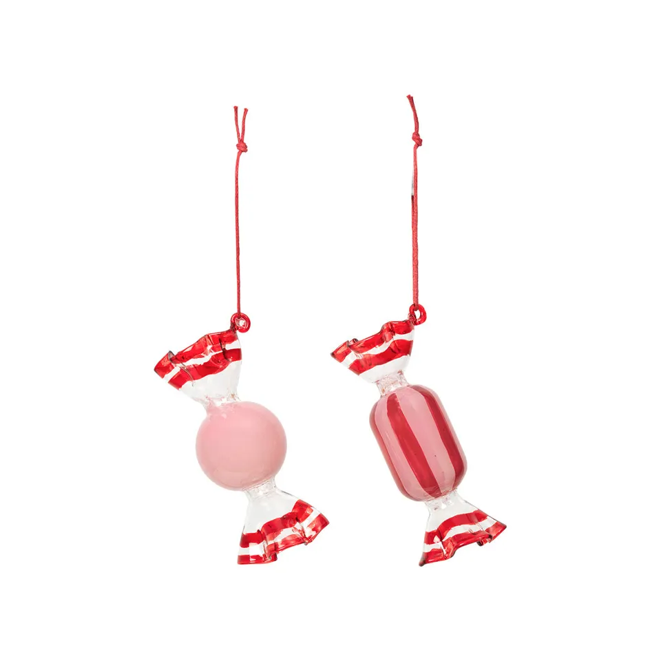 Broste Copenhagen Candy vánoční ozdoby keramika