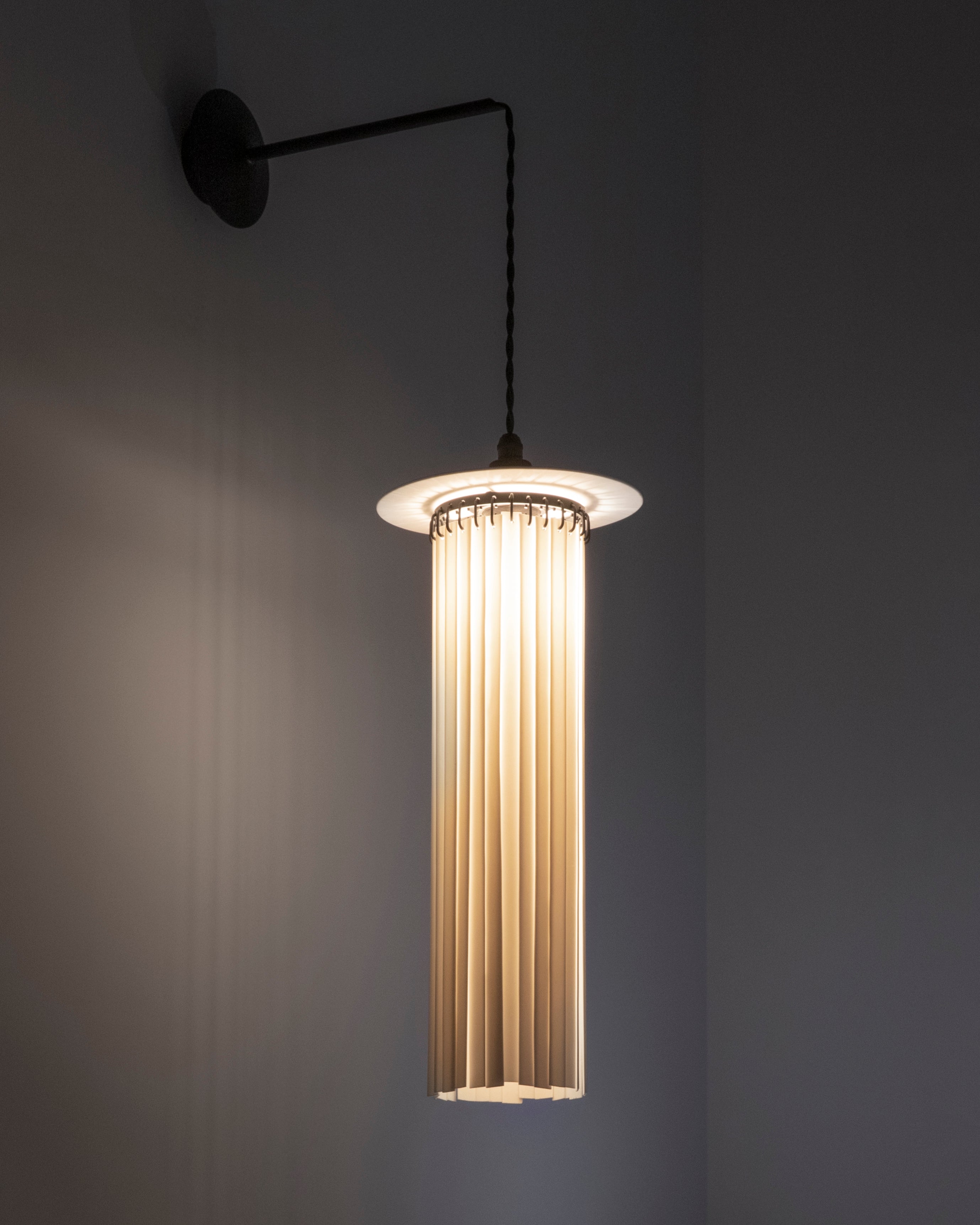 Serax Olga 3 nástěnná lampa černobílá porcelán