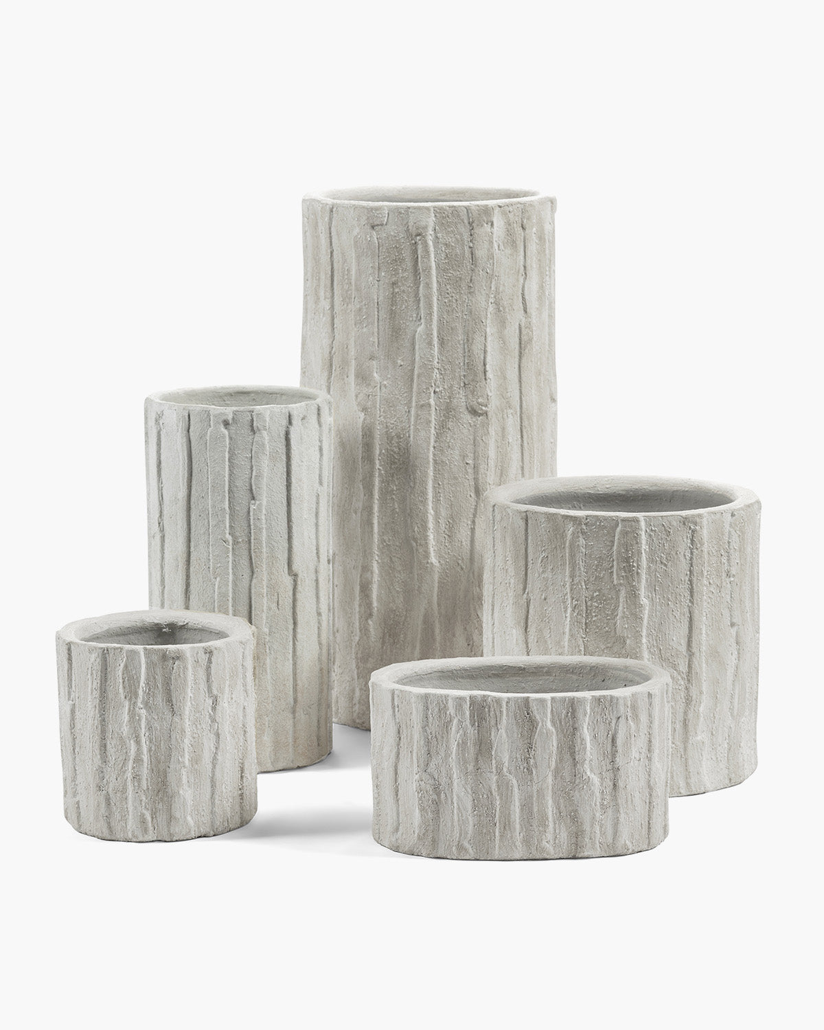 Serax Rift květináč 03 M off-white keramický