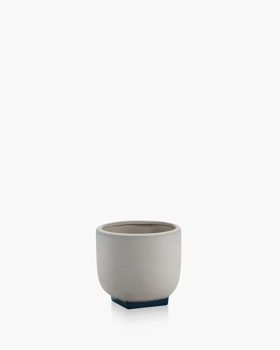 Serax Rosamar Flower pot 01 květináč tmavě modrý