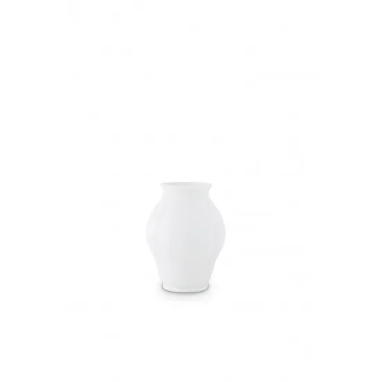 Augarten barokní porcelánová váza 12 cm bílá