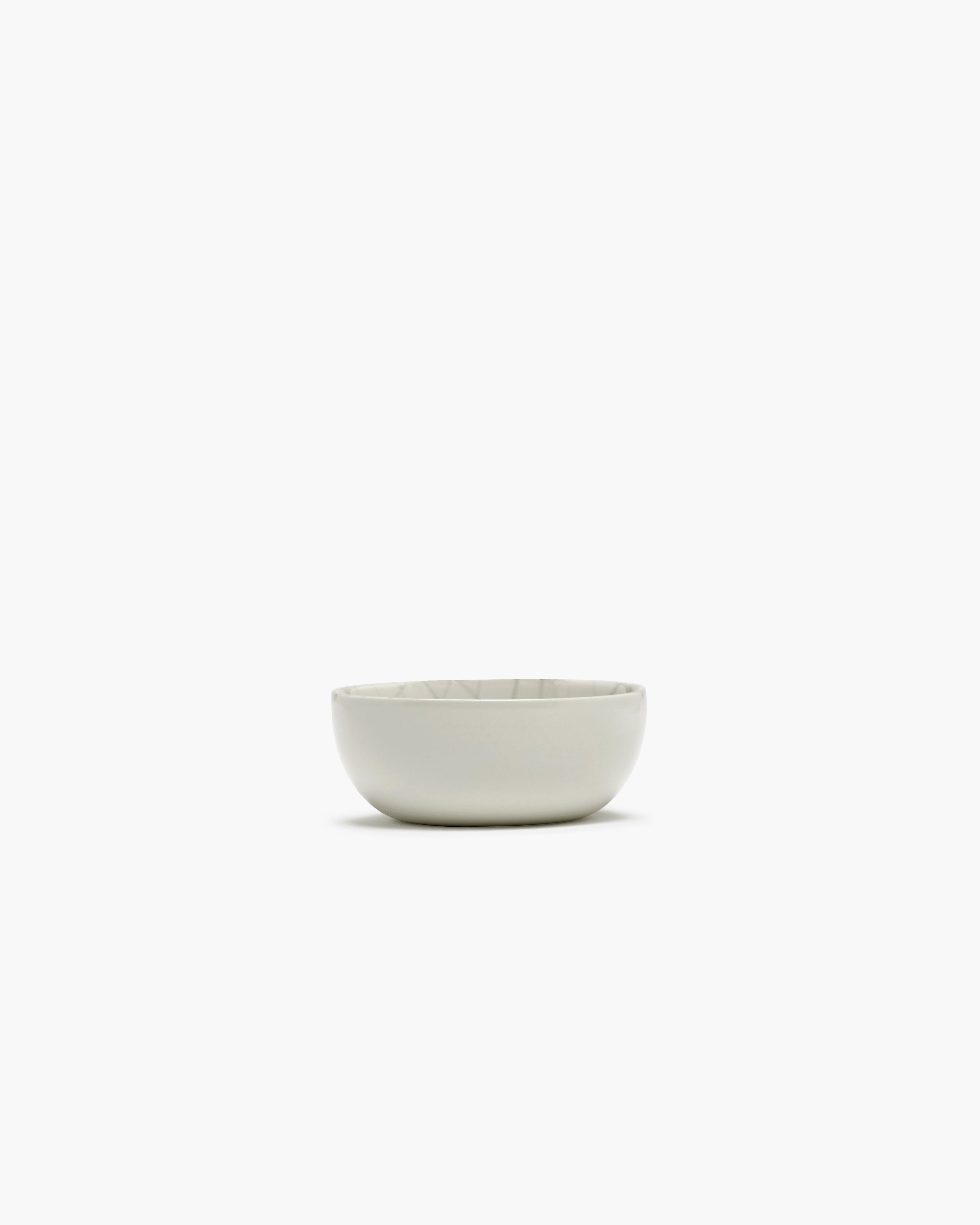 Serax Zuma Bowl XS Salt miska Duplicate bílá glazovaná
