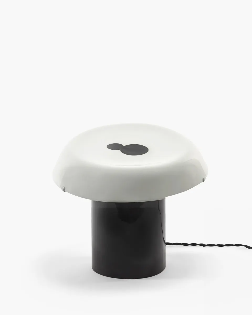 Serax Terres de Rêves stolní lampa Celine n°1 černobílá
