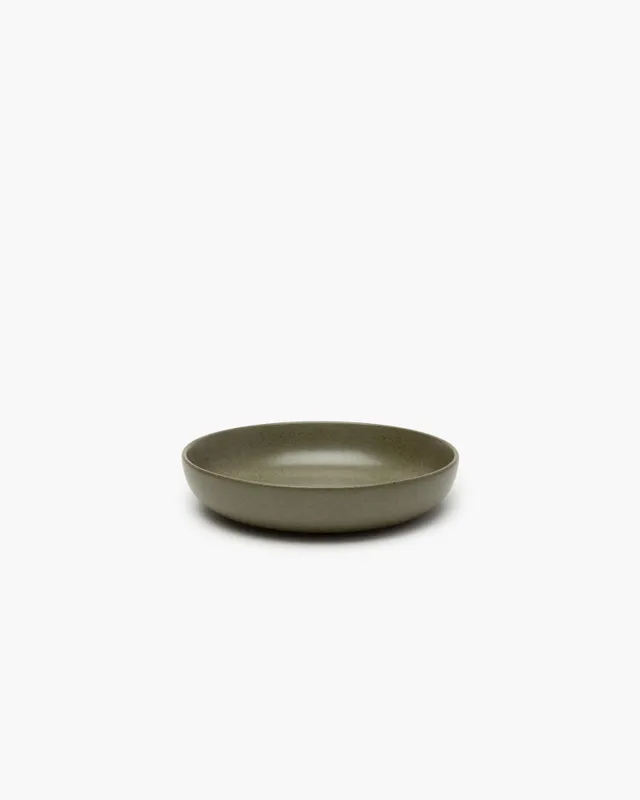 Serax Surface hluboký talíř M camo zelená