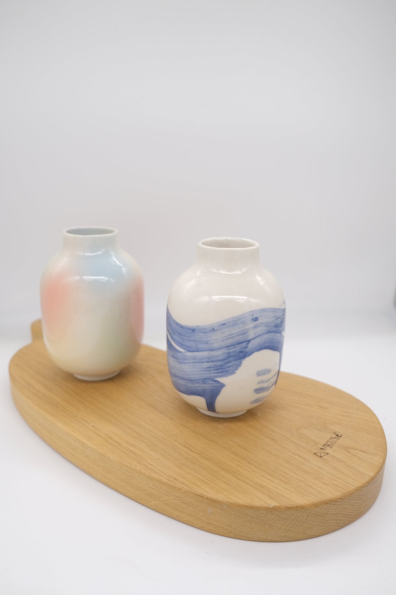 VKUSE Calla Kobaltový tah váza M porcelán