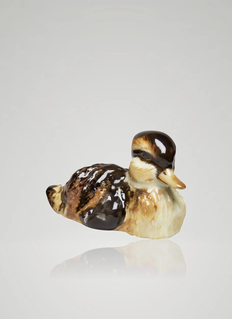 Augarten Duck figurka hnědá kachna