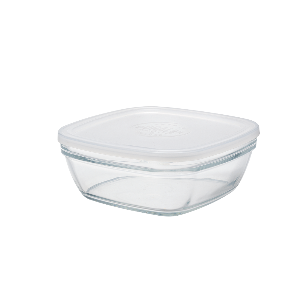 Duralex Freshbox skleněná dóza 2 l hranatá s víkem