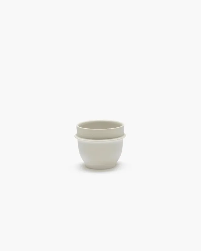 Serax Dune espresso šálek bílý alabastr keramika