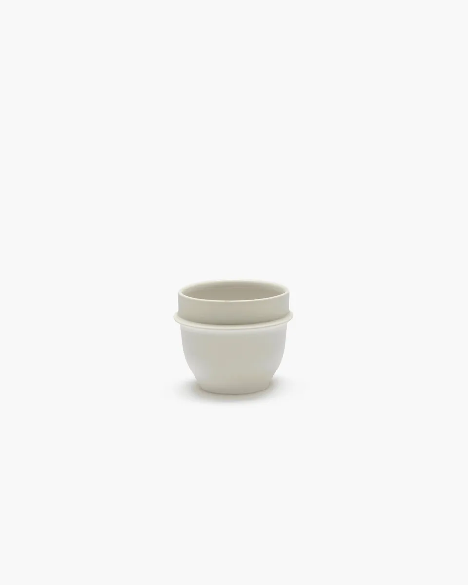 Serax Dune espresso šálek bílý alabastr keramika