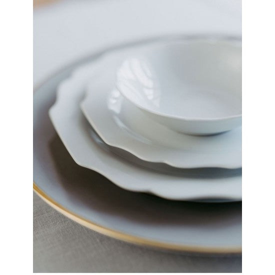 Augarten Belvedere polévkový talíř 21 cm bílý