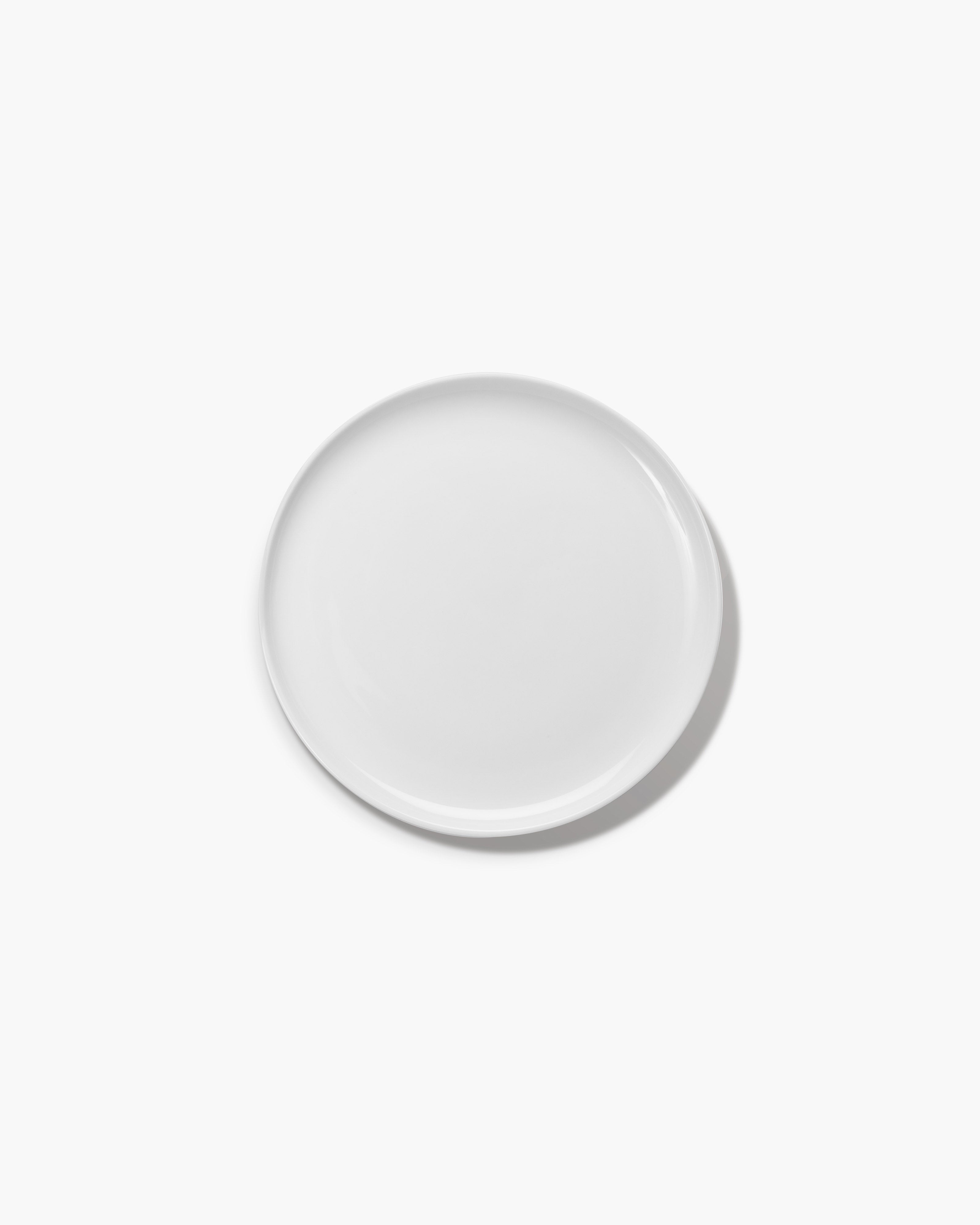 Serax Base snídaňový talíř bílý nízký kostní porcelán