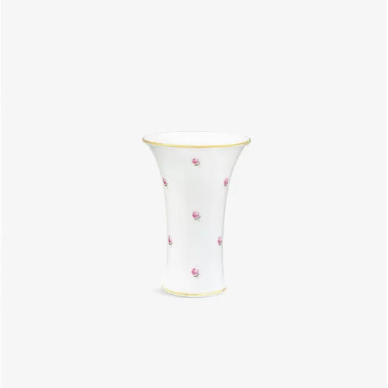 Augarten trumpetová váza 12 cm růžová porcelán