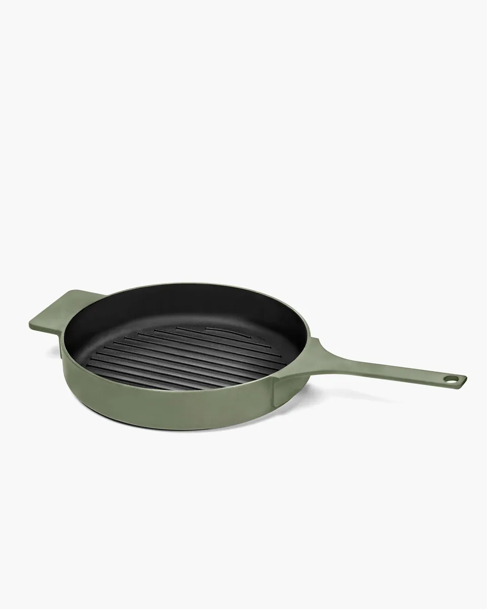 Serax Surface grilovací pánev litinová zelená camo