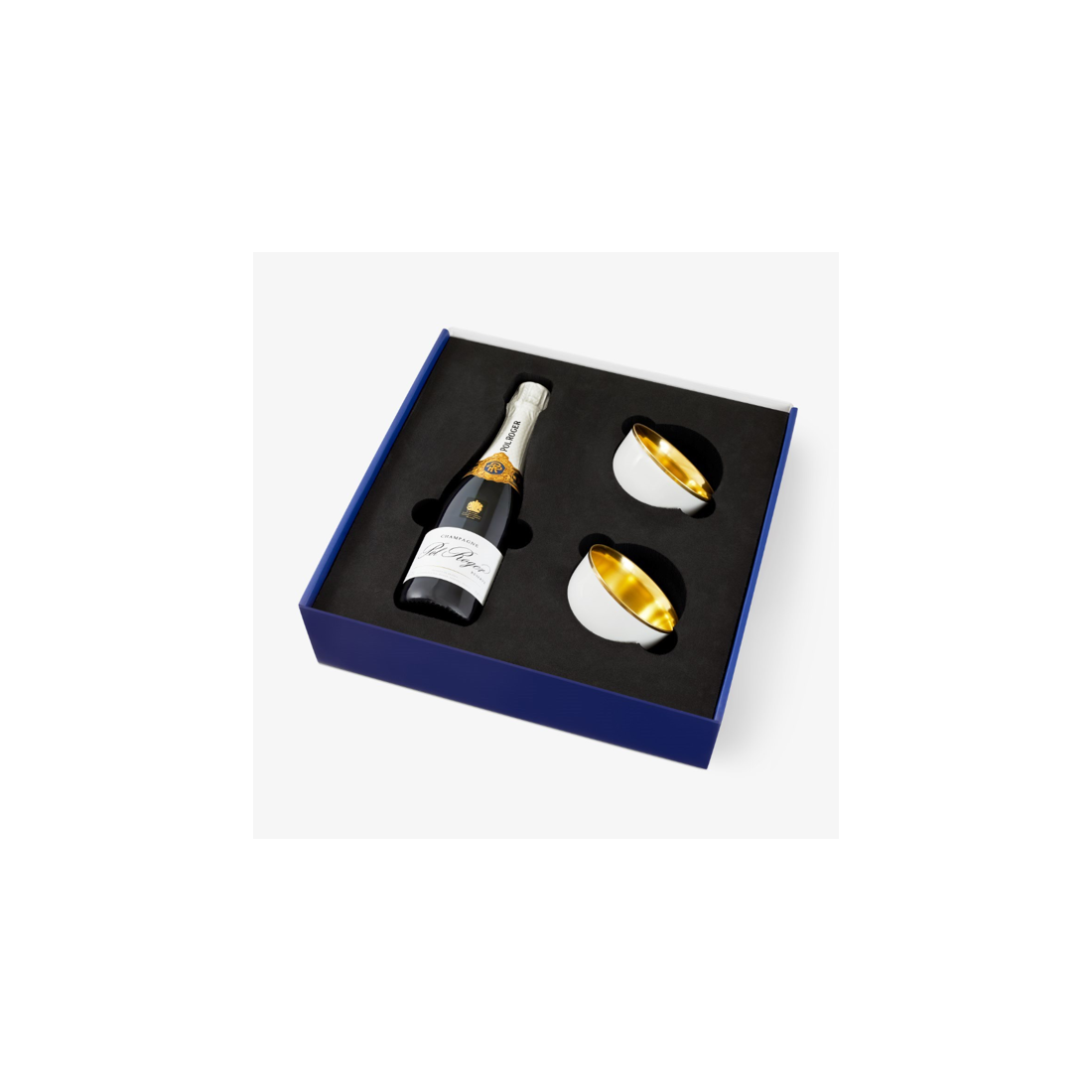 Augarten Gift Set misky na šampaňské zlatý dekor