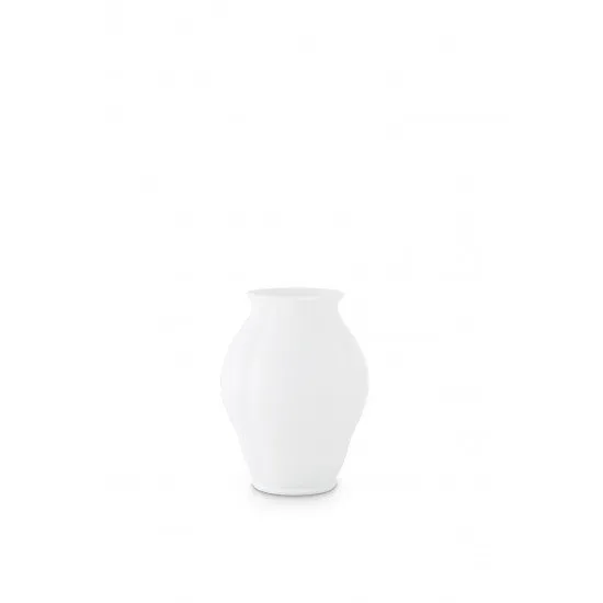 Augarten Baroque váza porcelánová 15 cm bílá