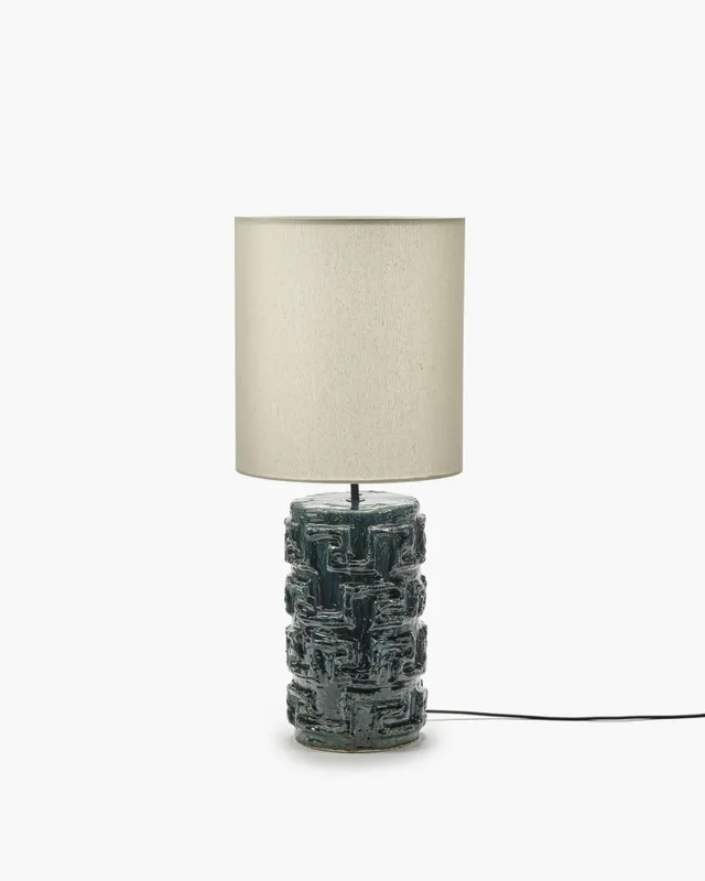 Serax Look At Me 01 stolní lampa modrozelená