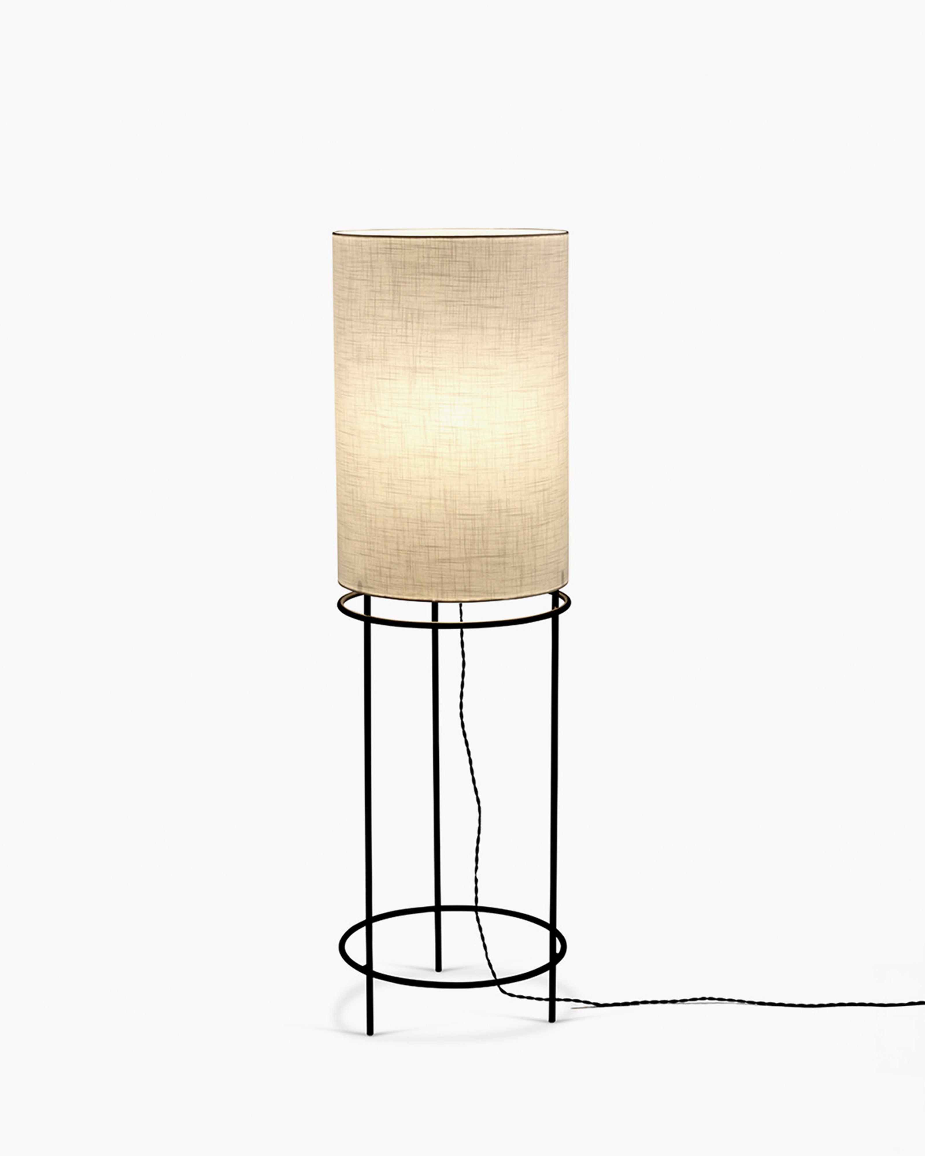Serax Cylinder 04 stojací lampa černá bílá