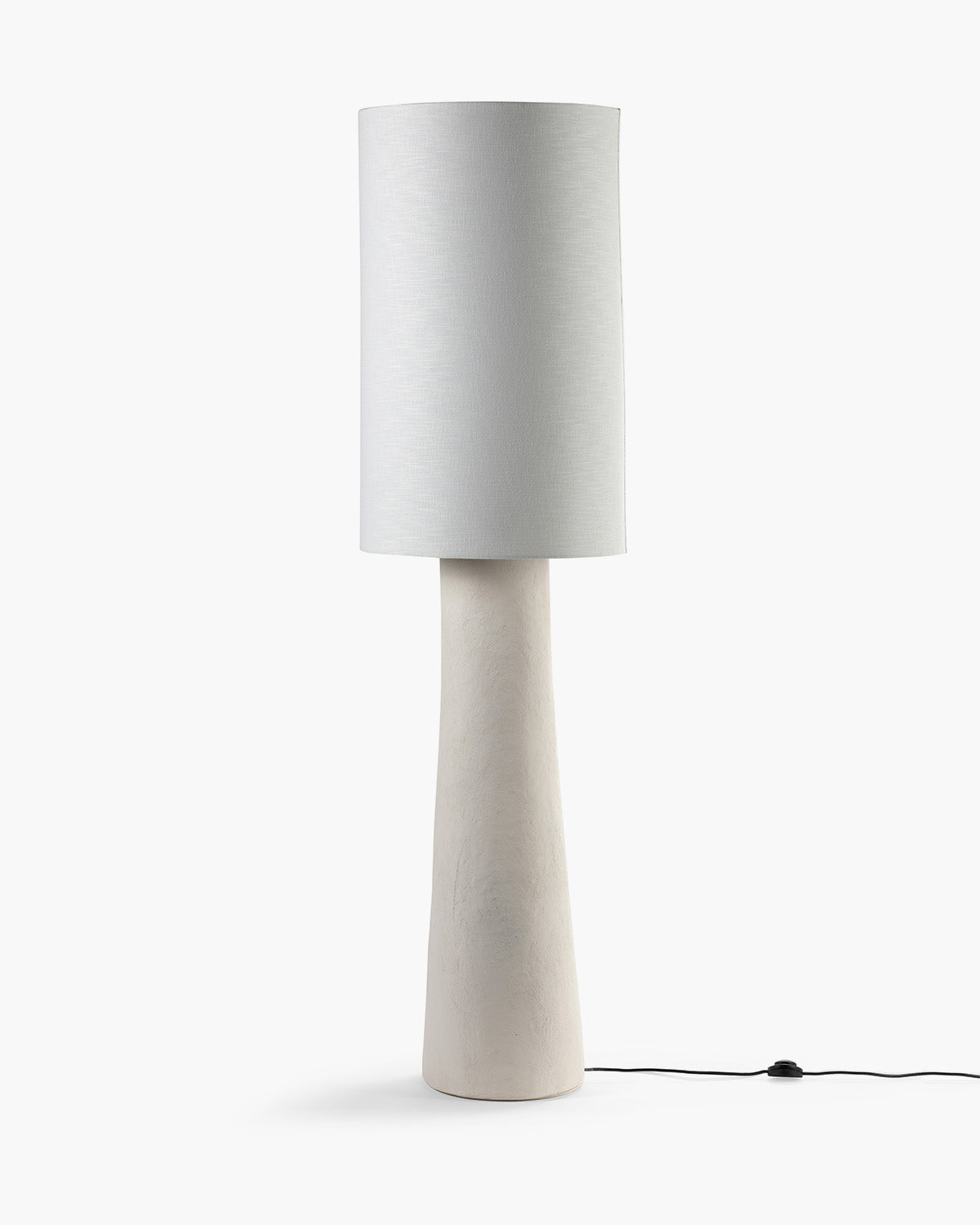 Serax Earth 04 stojací lampa bílá papír