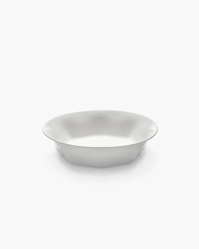 Serax Silhouette servírovací mísa bílá porcelán