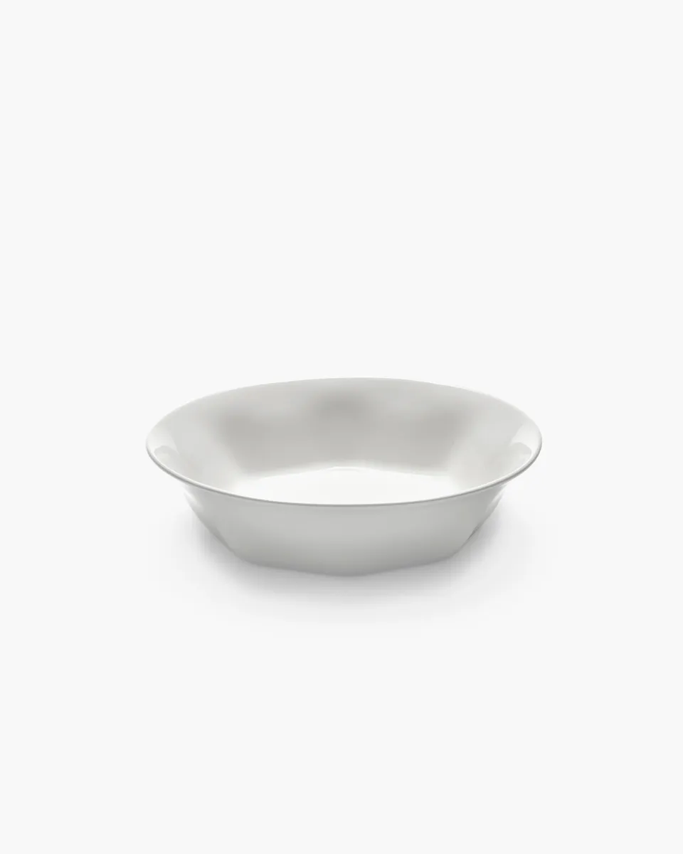 Serax Silhouette servírovací mísa bílá porcelán