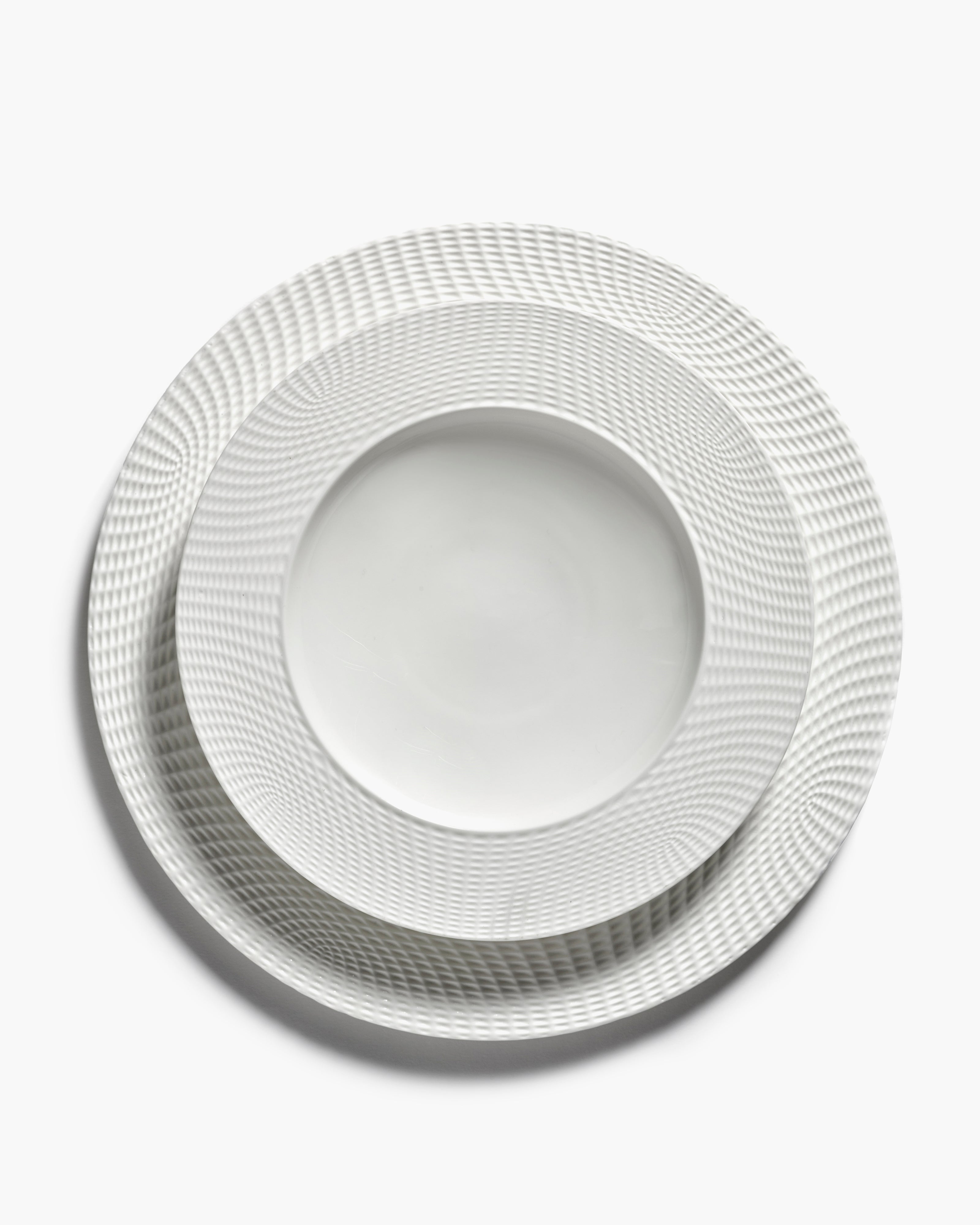 Serax Nido hluboký talíř M bílý porcelán
