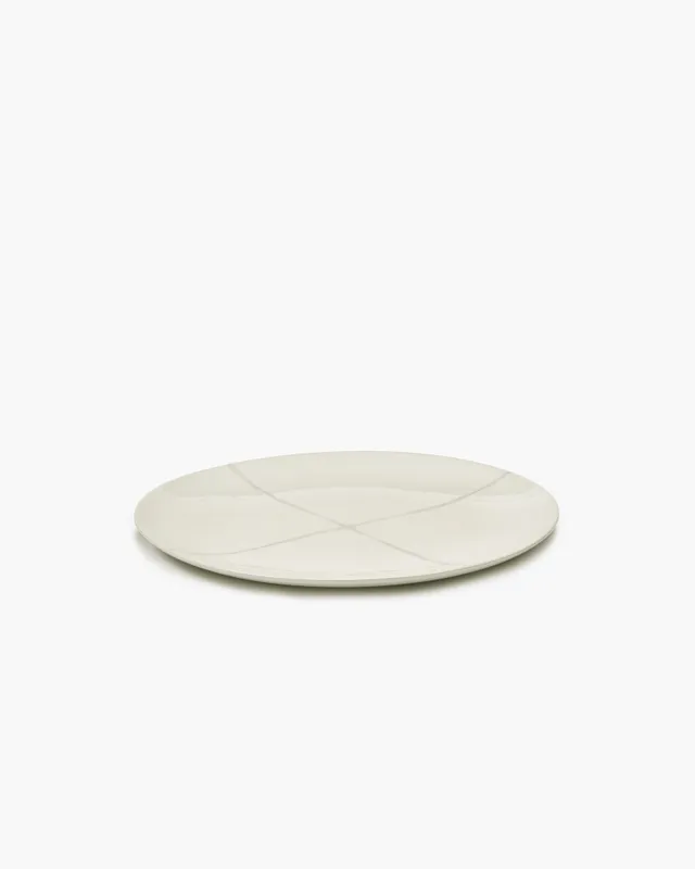 Serax Zuma Salt jídelní talíř porcelán bílý