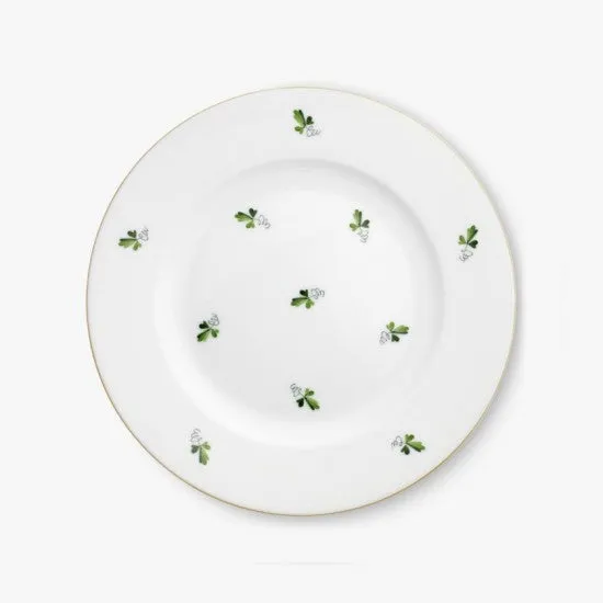 Augarten Dessert Plate Schubert talíř 20 cm zelený