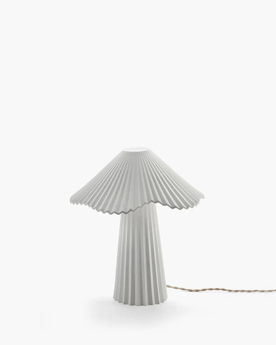 Serax Uala S stolní lampa porcelánová bílá matná