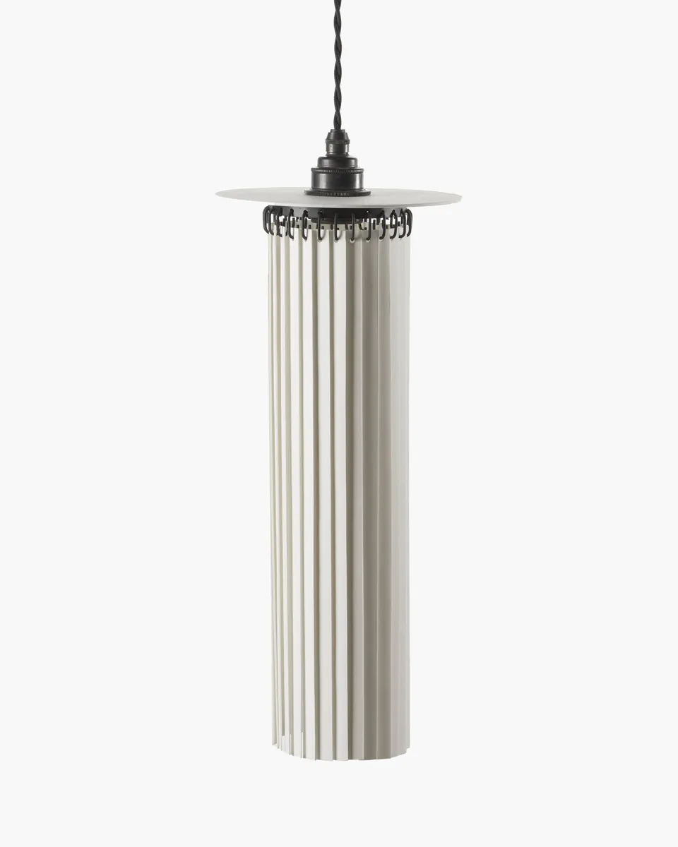 Serax Olga 1 závěsná lampa černobílá porcelán
