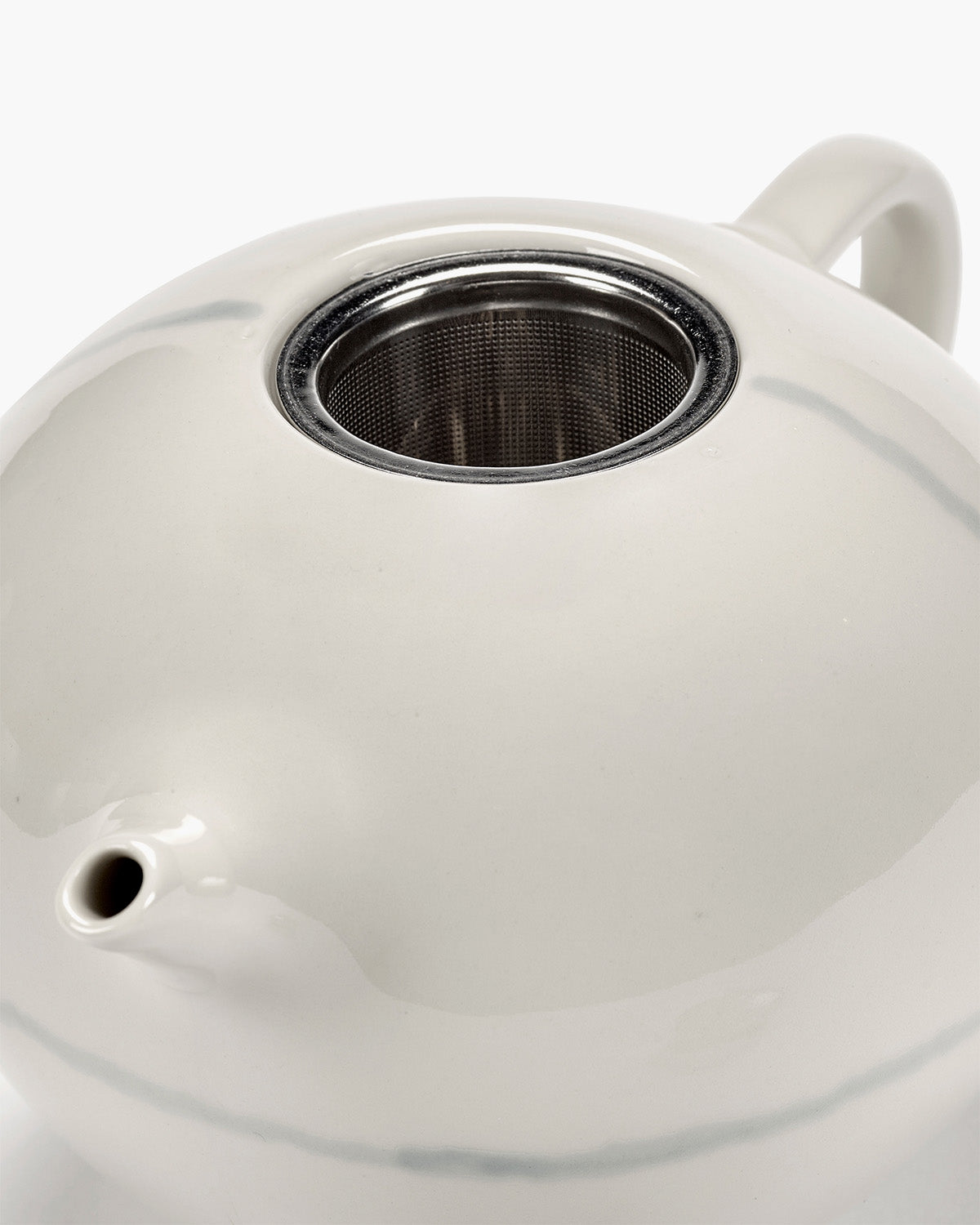 Serax Zuma salt konvice na čaj bílá porcelánová