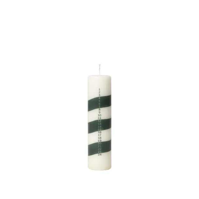 Broste Copenhagen Linea Calendar Candle svíčka adventní