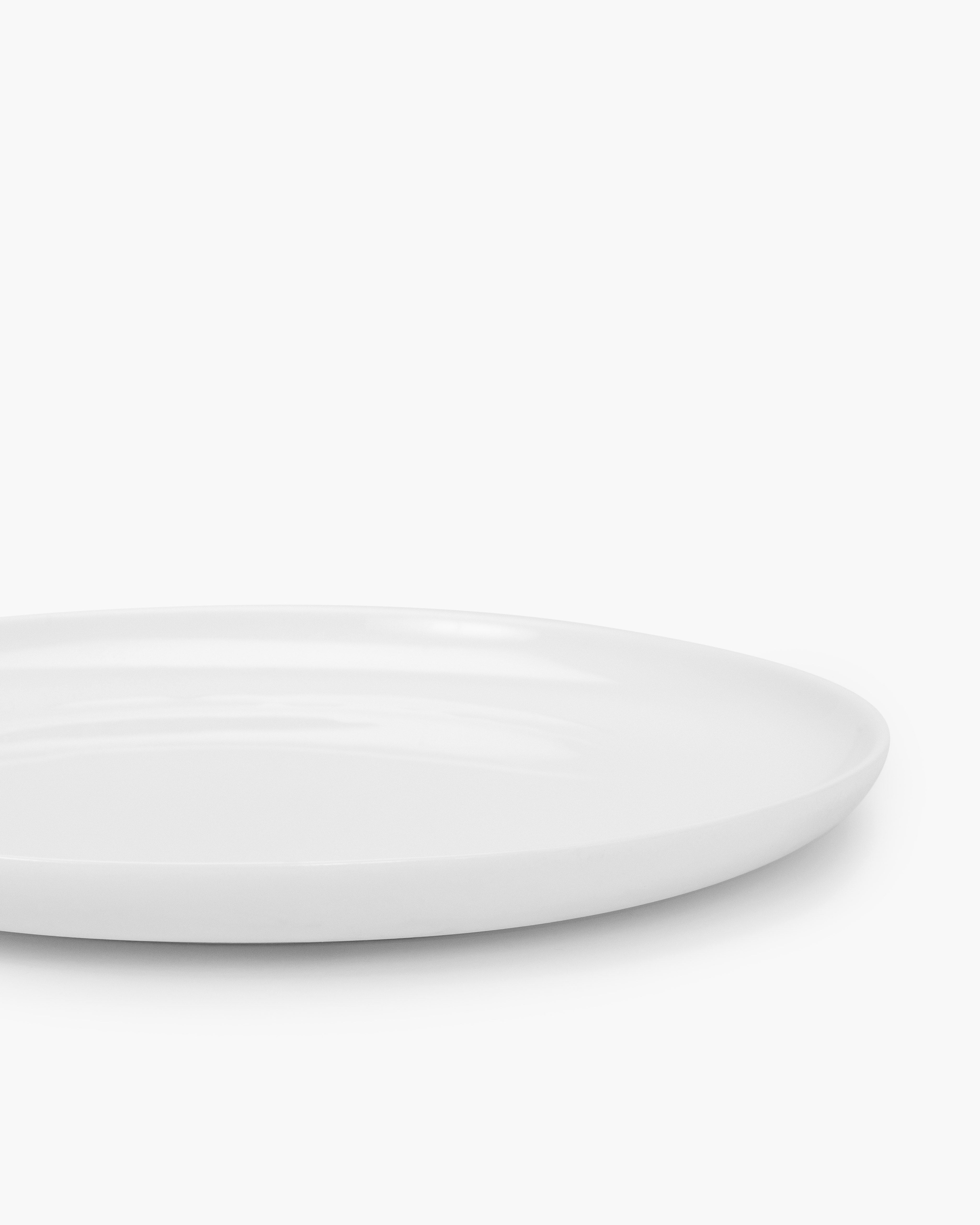Serax Base Low talíř bílý na pečivo porcelán