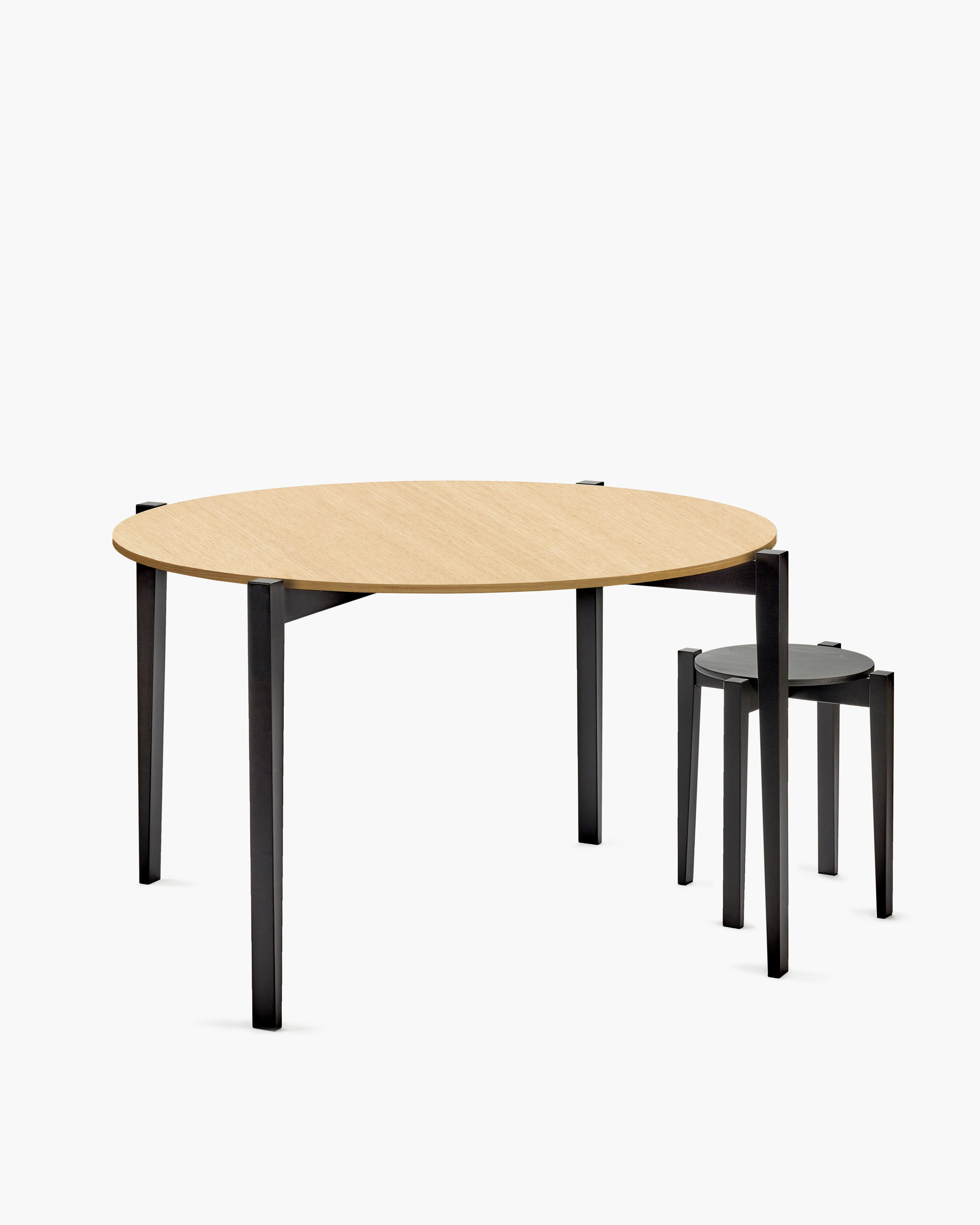 Serax Eloïs kulatý stůl buk dub 122 cm