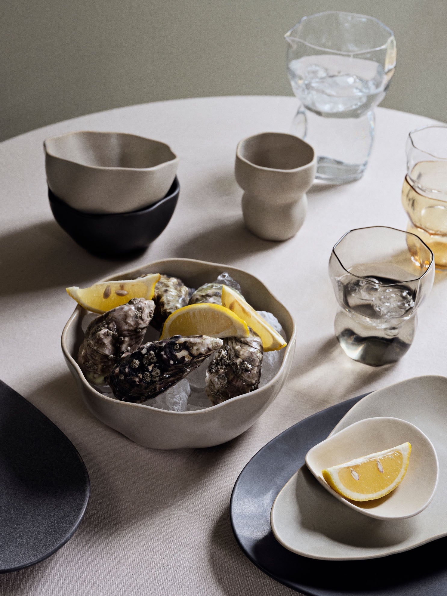 Broste Copenhagen Limfjord Bowl mísa kameninová