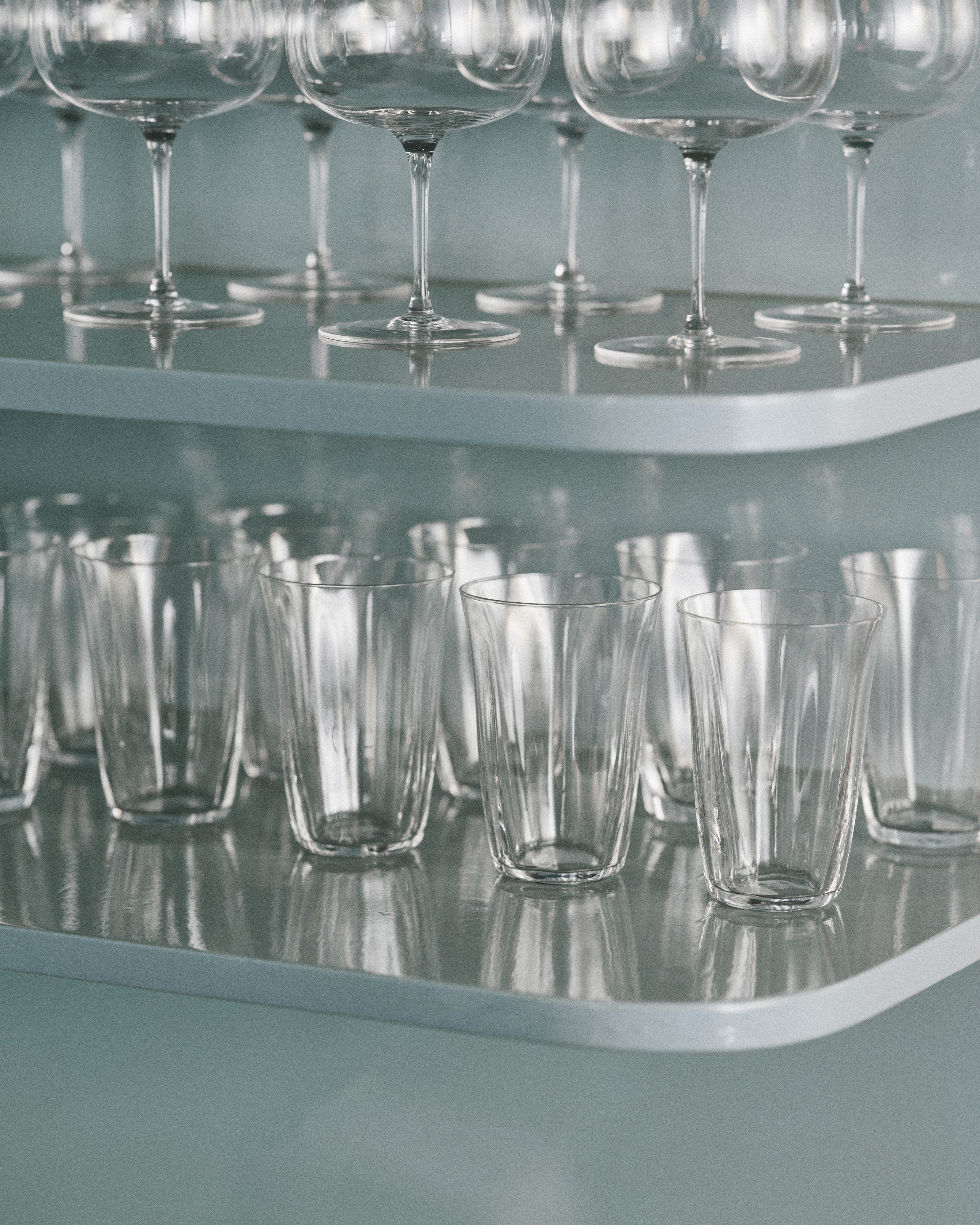 Serax Silhouette Tea Glass L sklenice na čaj transparentní