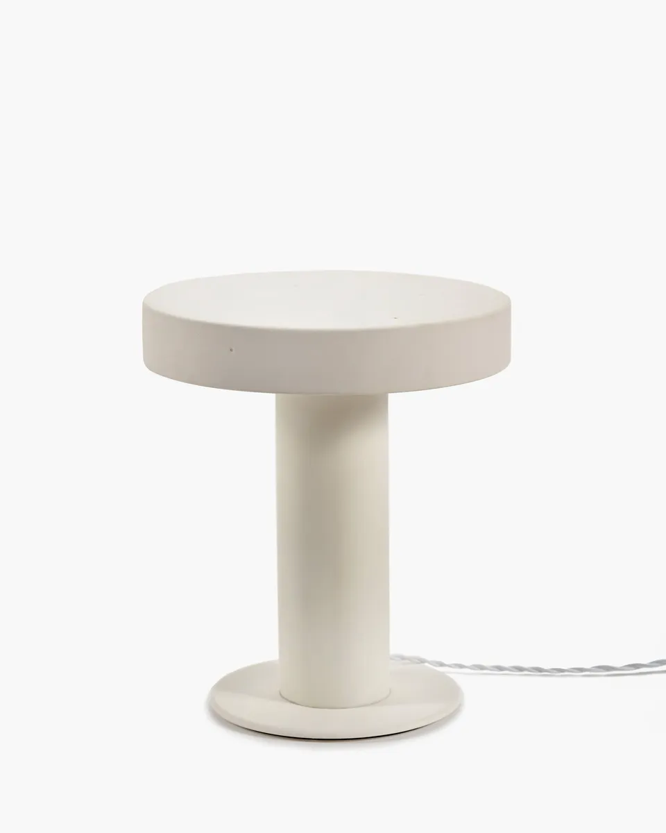 Serax Terres de Rêves Clara 03 stolní lampa béžová keramická